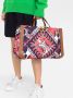 Valentino Garavani VLogo Signature shopper met bandanaprint Blauw - Thumbnail 3