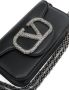 Valentino Garavani VLogo verfraaide crossbodytas Zwart - Thumbnail 5