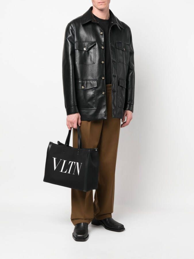 Valentino Garavani VLTN EcoLab medium draagtas Zwart