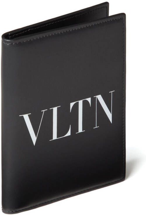 Valentino Garavani VLTN leren portemonnee Zwart