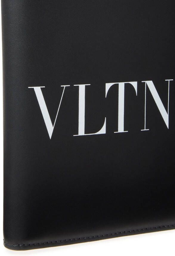 Valentino Garavani VLTN leren portemonnee Zwart