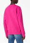 Valentino Garavani Katoenen sweater met VLTN-print Roze - Thumbnail 4
