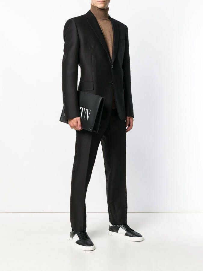 Valentino Garavani VLTN Rockstud clutch Zwart