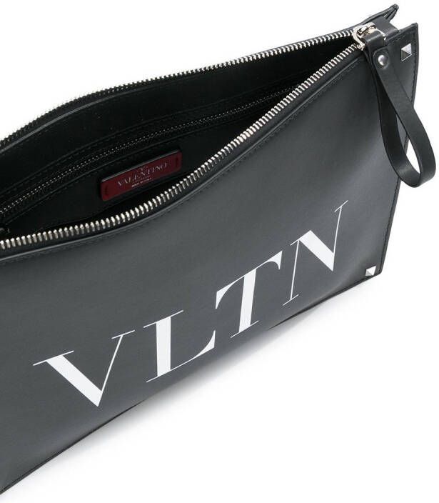 Valentino Garavani VLTN Rockstud clutch Zwart