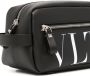 Valentino Garavani VLTN toilettas met print Zwart - Thumbnail 2