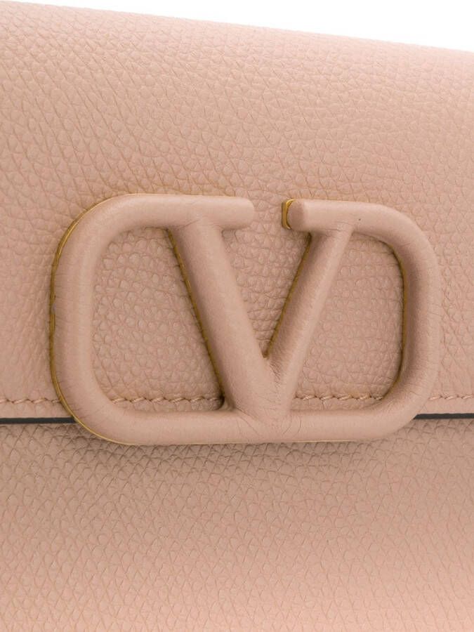 Valentino Garavani VLogo handtas met kettinghengsel Beige