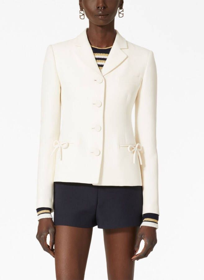 Valentino Garavani Wollen blazer Wit