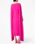 Valentino Garavani Cady Couture midi-jurk met cape-effect Roze - Thumbnail 4