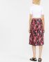 Valentino Garavani Geplooide rok Rood - Thumbnail 4