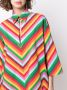 Valentino Garavani Gestreepte blouse Rood - Thumbnail 5