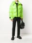 Valentino Garavani Gewatteerd donsjack Geel - Thumbnail 2