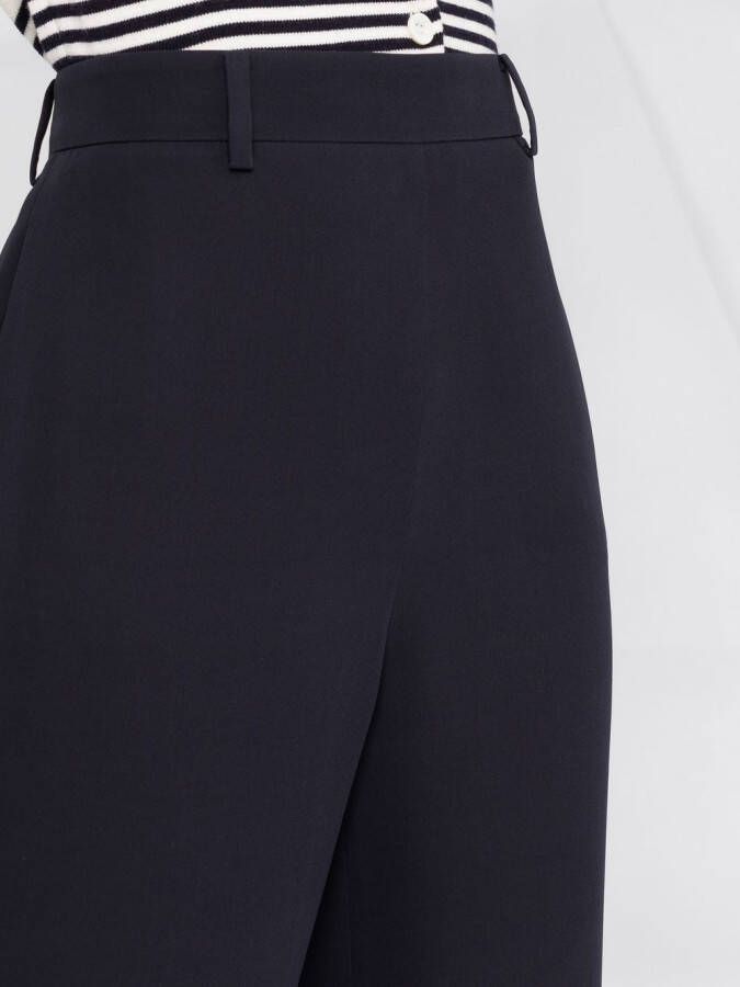 Valentino Garavani High waist broek Blauw