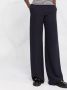 Valentino Garavani High waist broek Blauw - Thumbnail 5