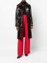 Valentino Garavani High waist broek Rood - Thumbnail 2