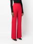 Valentino Garavani High waist broek Rood - Thumbnail 3
