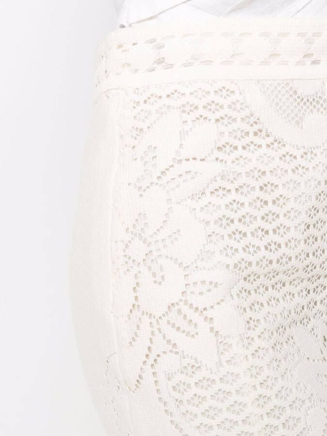 Valentino Garavani High waist rok Beige