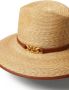 Valentino Garavani VLogo hoed met leren afwerking Beige - Thumbnail 2