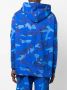 Valentino Garavani Hoodie met camouflageprint Blauw - Thumbnail 4