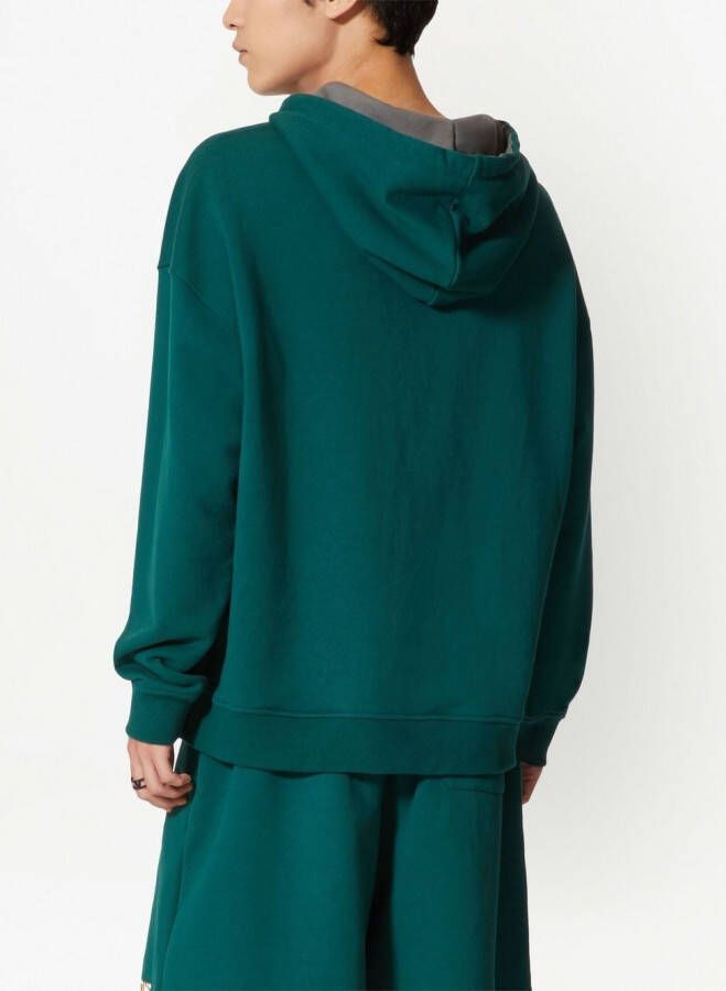 Valentino Garavani Hoodie met print Groen