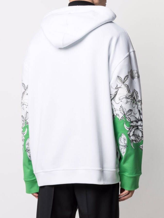 Valentino Garavani Hoodie met print Wit