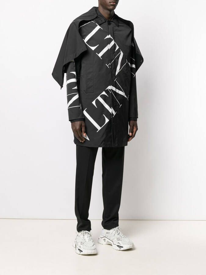 Valentino Garavani Jack met logo Zwart