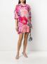 Valentino Garavani Jurk met bloemenprint Roze - Thumbnail 2