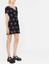 Valentino Garavani Jurk met bloemenprint Zwart - Thumbnail 3