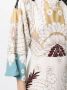 Valentino Garavani Jurk met print Bruin - Thumbnail 5