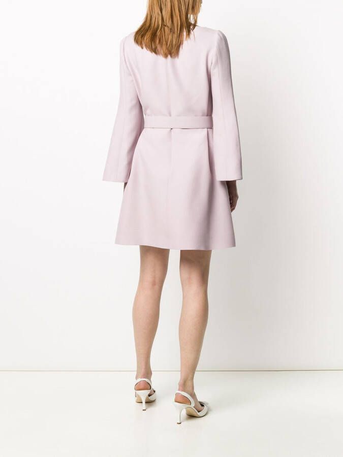 Valentino Garavani Jurk met riem Paars