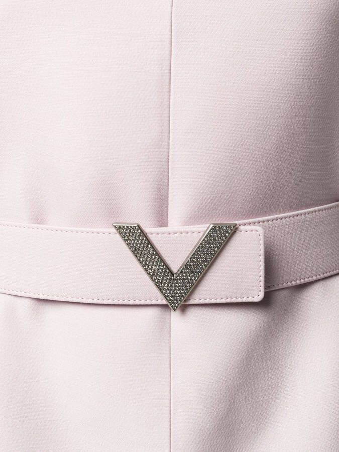 Valentino Garavani Jurk met riem Paars