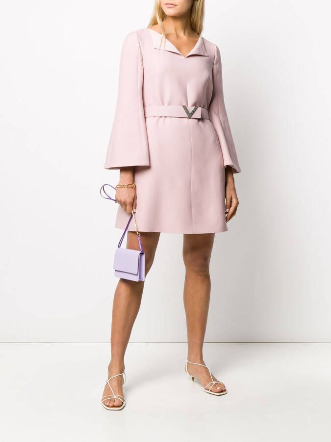 Valentino Garavani Jurk met riem Roze