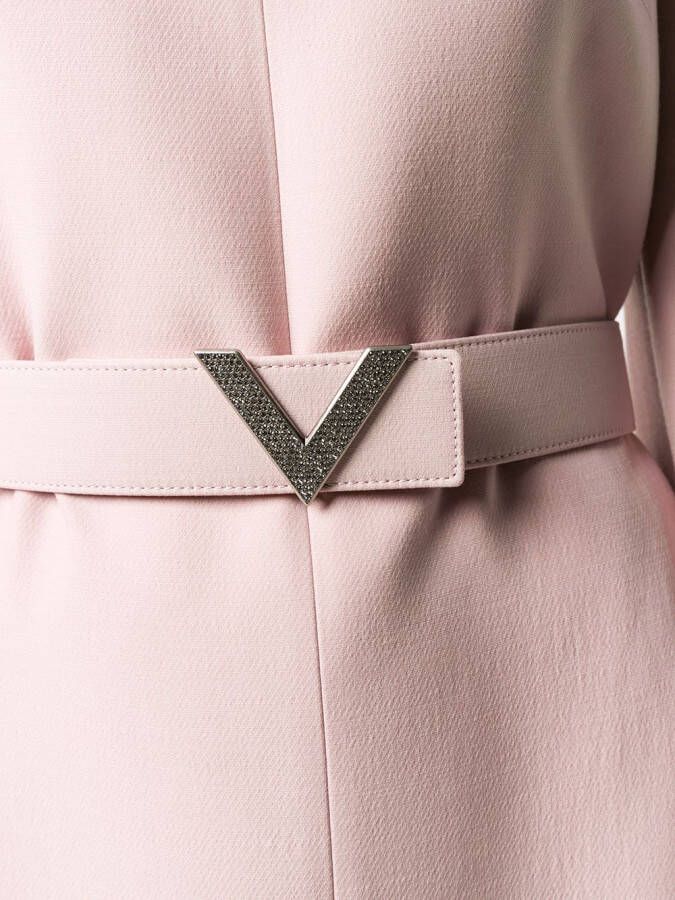 Valentino Garavani Jurk met riem Roze