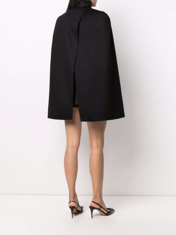 Valentino Garavani Kasjmier cape Zwart