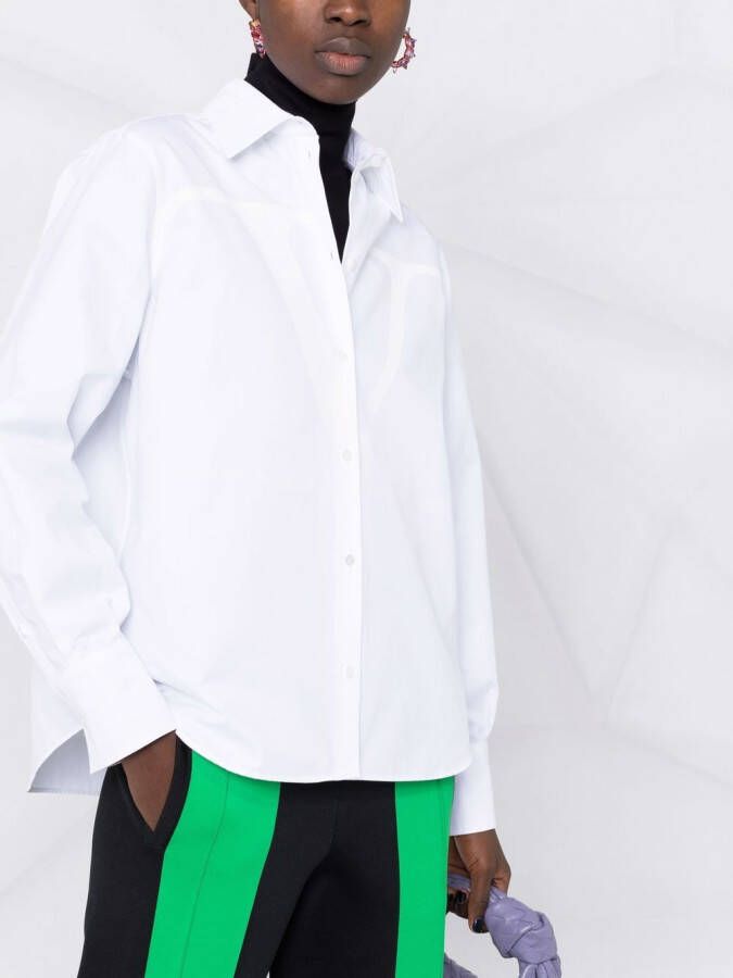 Valentino Garavani Katoenen blouse Wit