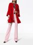 Valentino Garavani Kraagloze mantel Rood - Thumbnail 2