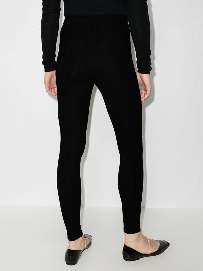 Valentino Garavani legging met geborduurd logo Zwart