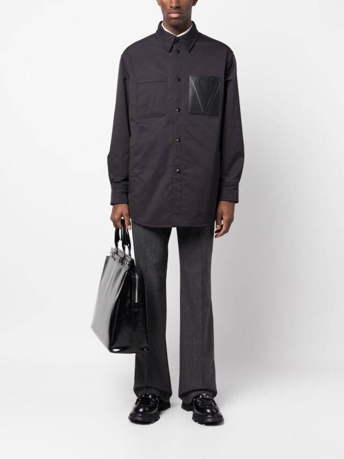 Valentino Garavani Jack met logopatch Zwart