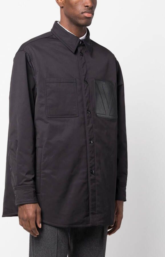 Valentino Garavani Jack met logopatch Zwart