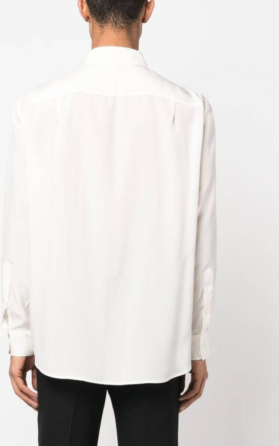Valentino Garavani Overhemd met knoopsluiting Wit