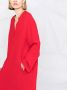 Valentino Garavani Maxi-jurk met watervalhals Rood - Thumbnail 3