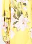 Valentino Garavani Mini-blousejurk met bloemenprint Geel - Thumbnail 5