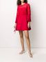 Valentino Garavani Mini-jurk met detail van kant Rood - Thumbnail 2