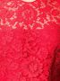 Valentino Garavani Mini-jurk met detail van kant Rood - Thumbnail 5