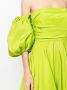 Valentino Garavani Off-shoulder jurk Groen - Thumbnail 5