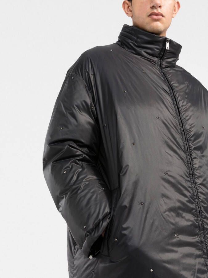 Valentino Garavani Omkeerbaar donsjack Zwart