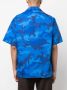 Valentino Garavani Overhemd met camouflageprint Blauw - Thumbnail 4