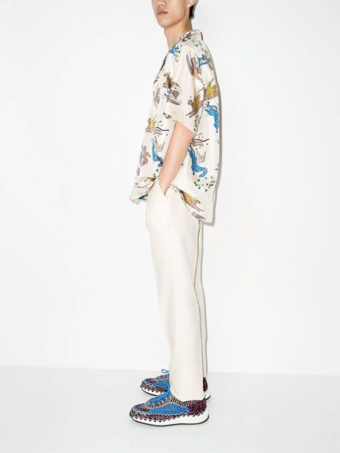 Valentino Garavani Overhemd met print Beige