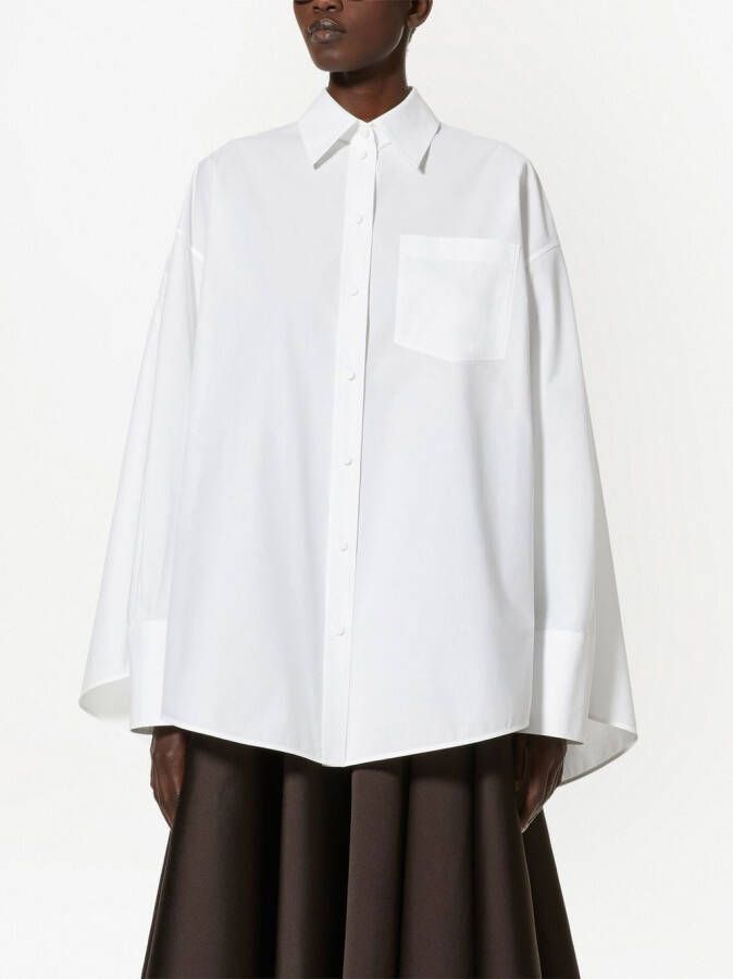 Valentino Garavani Oversized blouse Wit