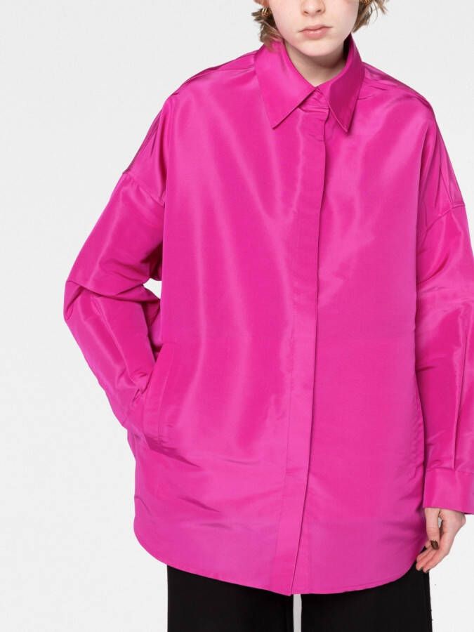 Valentino Garavani Zijden blouse Roze