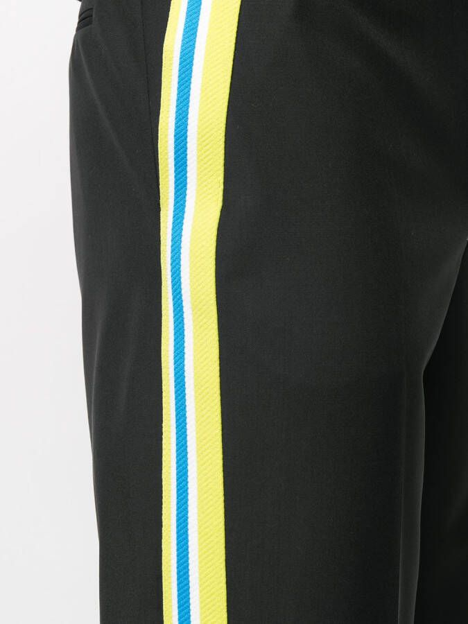 Valentino Garavani Pantalon met zijstreep Zwart